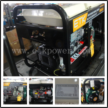 2.5 / 4.6 Kw Portable Diesel Welder Generator